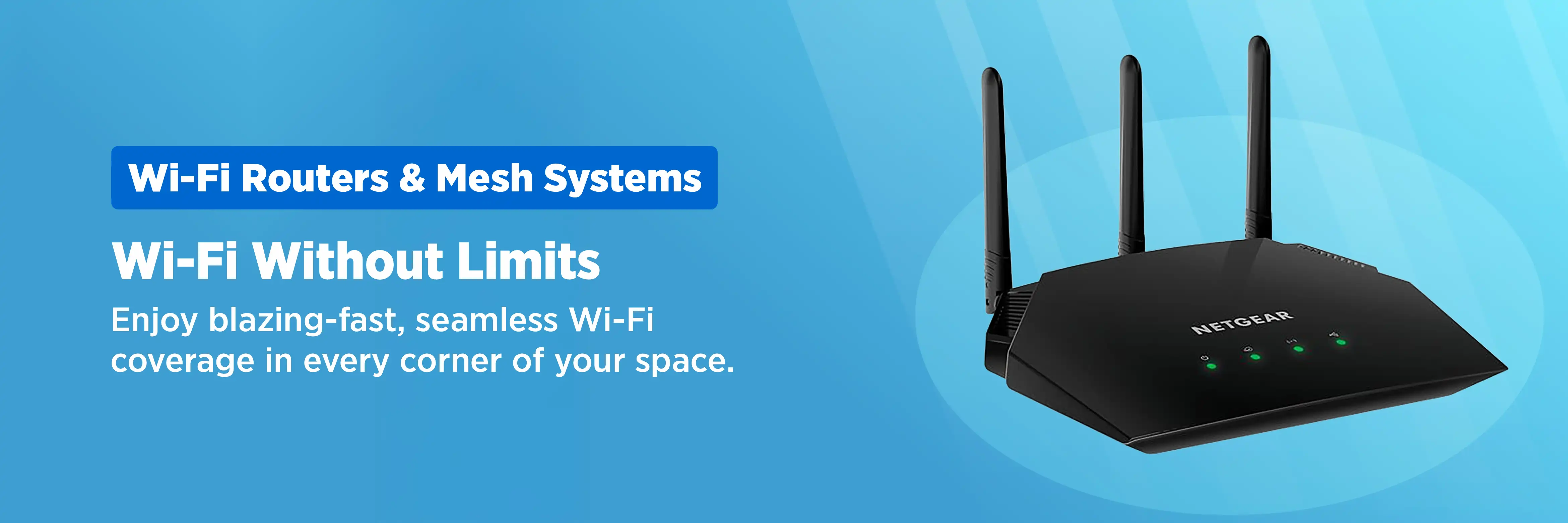 Wi-Fi Routers & Mesh Systems