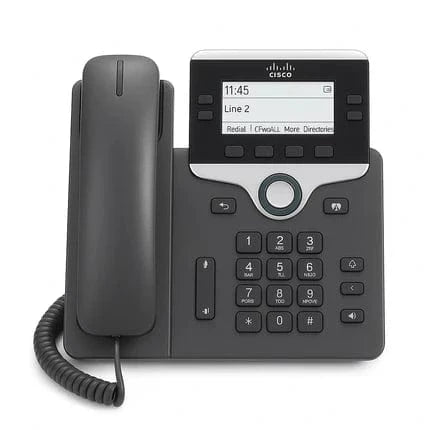 Cisco IP Phone 7821 – 2-Line Business VoIP Phone with Display & HD Audio | Best for Office Use