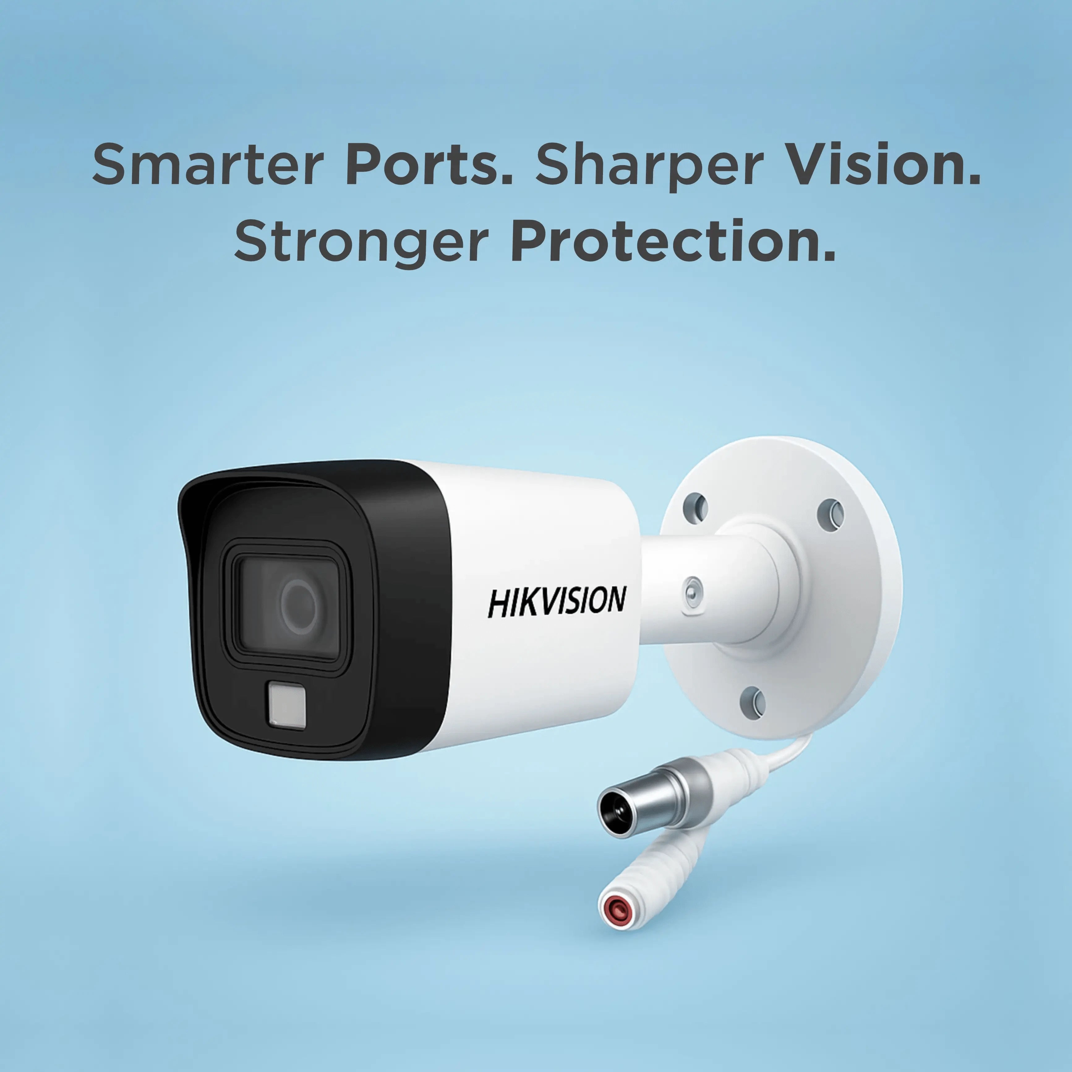 Hikvision DS-2CE16H0T-LPFS 5MP Audio Bullet Camera – 3K Ultra HD | Built-in Mic | 30m IR | Outdoor – Manpra®