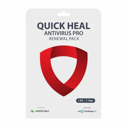 Renewal Quick Heal Antivirus Pro - 1 PC 1 Year | Instant Email & WhatsApp Delivery