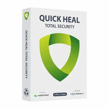 Quick Heal Total Security 3 User 3 Years (3 PC 3 Years) – Instant Delivery via Email & WhatsApp