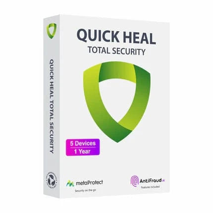Quick Heal Total Security - 5 PC 1 Years | Instant Email & WhatsApp Delivery