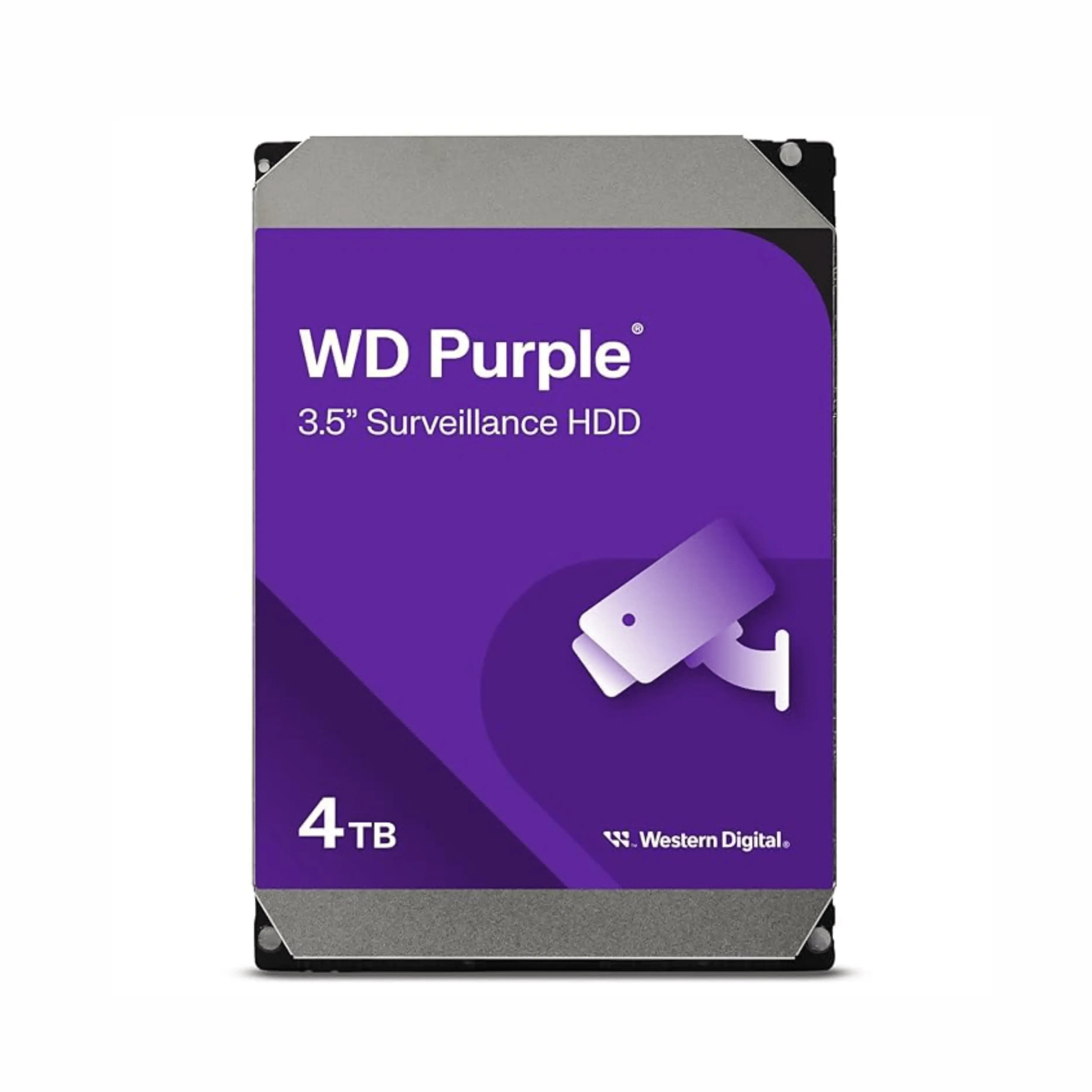 Western Digital WD Purple 4TB surveillance hard drive for DVR and NVR systems
