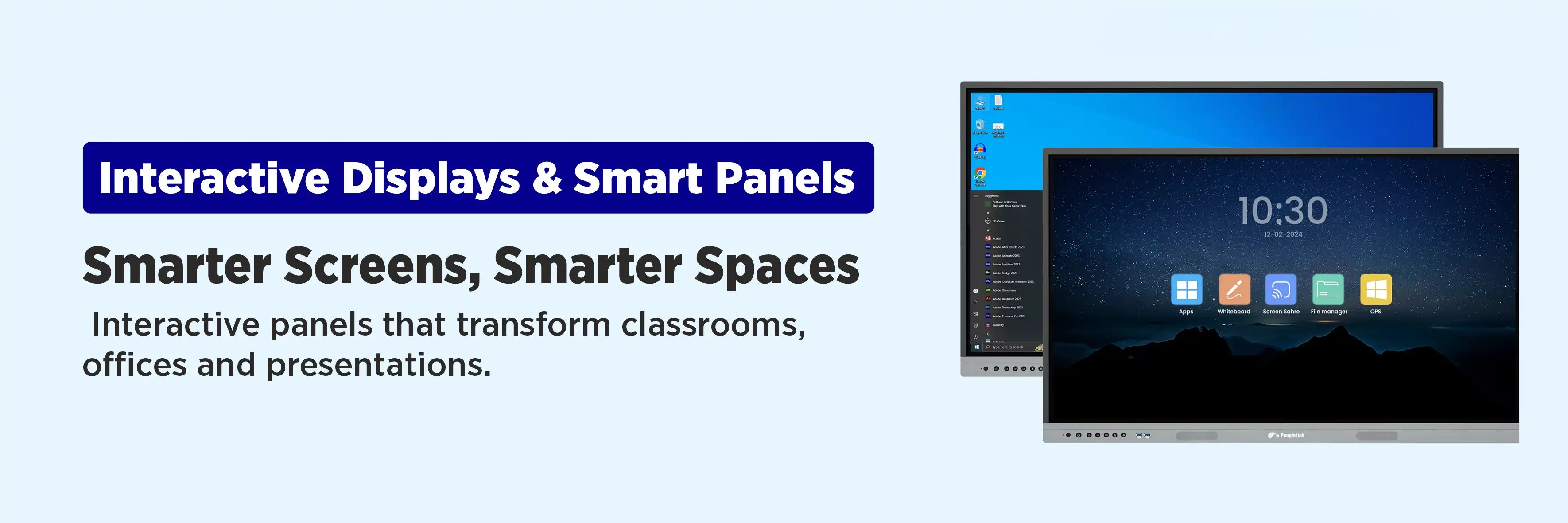 Interactive Displays & Smart Panels