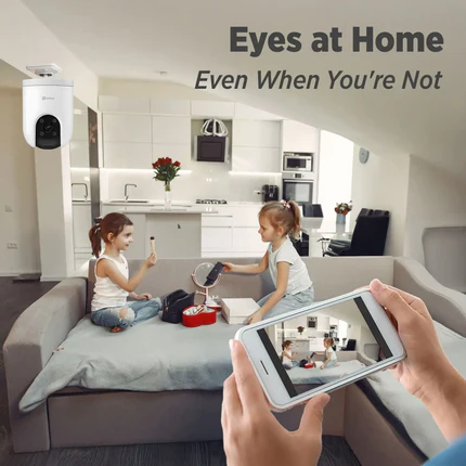 EZVIZ H8c 4G Pan & Tilt Outdoor Camera | 3MP, SIM Card Support
