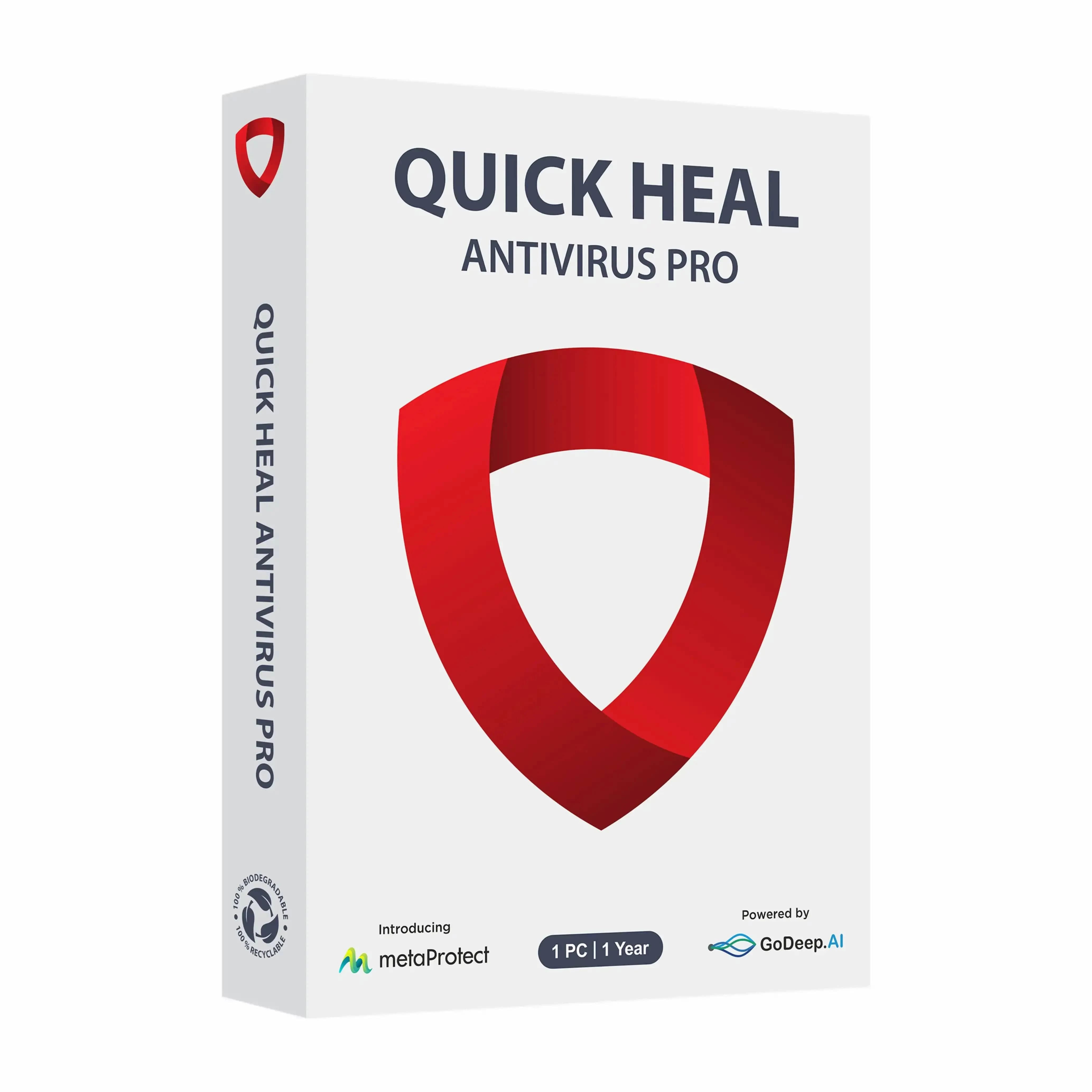 Quick Heal Antivirus Pro 1 PC 1 Year (1 User) – Instant Email & WhatsApp Delivery