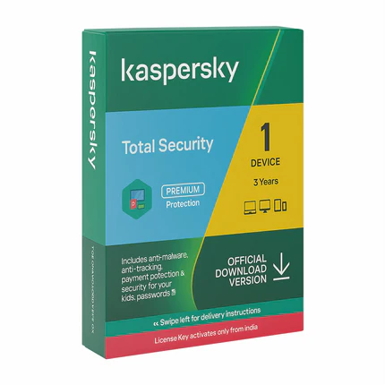 Kaspersky Total Security (1 PC,3Years)  | Instant Delivery Email & WhatsApp