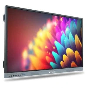 PeopleLink 75 Inch Interactive Display R75S – 4K UHD, 20-Point Touch, CPU Built-in – 3 Year Warranty