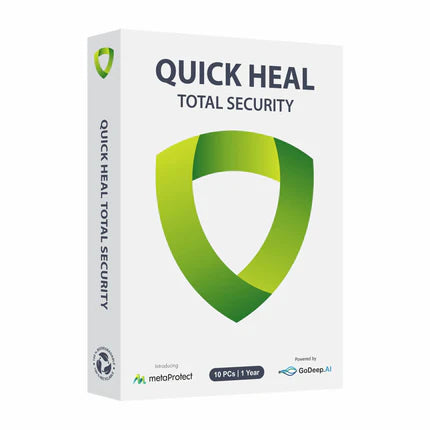 Quick Heal Total Security - 10 PC 1 Years | Instant Email & WhatsApp Delivery